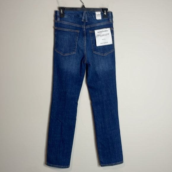 Good American | Women’s Good Classic Distressed Jeans in Indigo Size 27 NWT - Picture 7 of 8